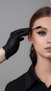 Коррекция бровей перед торжеством
